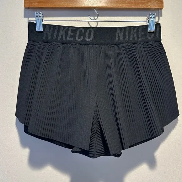Nike Court Maria Sharapova 10" Tennis Skort Womens Medium Black Pleated 854828 - Picture 5 of 9